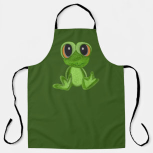 Delantal Mi amigo de la rana verde Apron