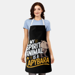 Delantal Mi animal espiritual es un carpincho Animal lindo