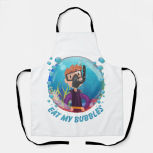 Delantal mi Buzo de Burbujas