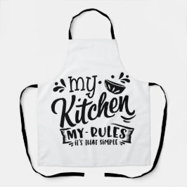 Delantal Mi cocina mis reglas