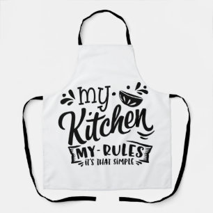 Delantal Mi cocina mis reglas