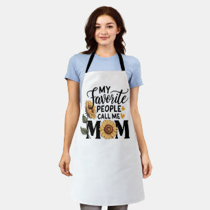 Delantal Mi gente favorita llama a Mom-56392