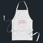 Delantal Mi gente favorita me llama abuela<br><div class="desc">La manera perfecta de presumir que tu abuela...  que todo el mundo sepa@</div>