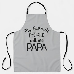 Delantal Mi gente favorita me llama papá