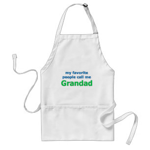 Delantal mi gente preferida me llama grandad
