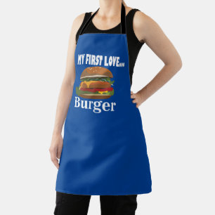 Delantal Mi Hamburguesa del Primer Amor