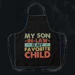 Delantal Mi Hijo De Derecho Es Mi Preferente Familia Infant<br><div class="desc">Mi Hijo De Derecho Es Mi Preferente Familia Infantil</div>