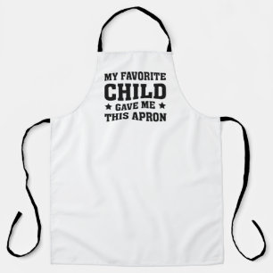 Delantal Mi Hijo Favorito Me Dio Este Apron