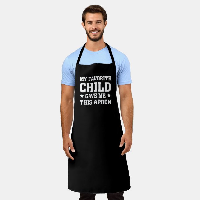 Delantal Mi Hijo Favorito Me Dio Este Apron (Gastado)