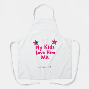 Delantal Mi Hijos Lo Aman – Regalo Increíble para