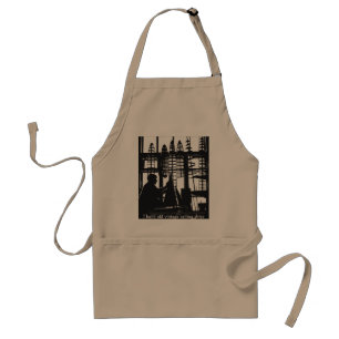 Delantal "Mi hobby construyendo barcos de vela antiguos de 