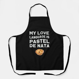 Delantal Mi lenguaje de amor es el Pastel de Nata