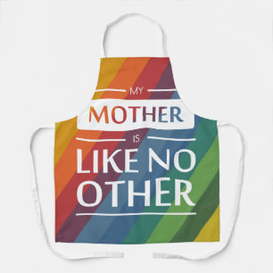 Delantal Mi madre no es como ningún otro