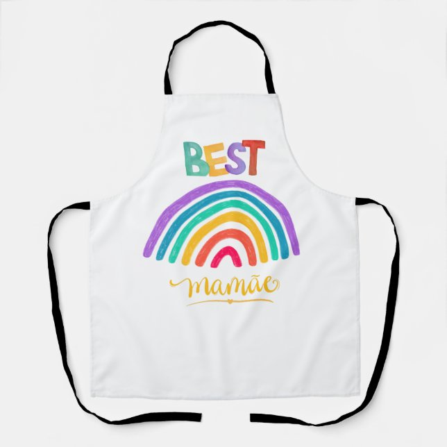 Delantal Mi madre siempre es la mejor (Anverso)