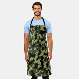 Delantal Mi mamá del ejército Griller Camouflage Camo Grill