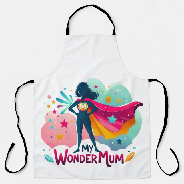 Delantal Mi mamá maravilla (Anverso)