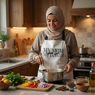 Delantal MI MAMÁ MI JANNAH Regalo personalizado para mamá m