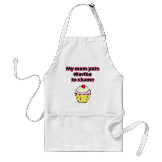 Delantal Mi mamá pone Marth para shame