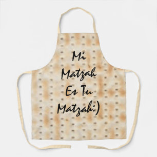 Delantal Mi Matzah es tu matzah