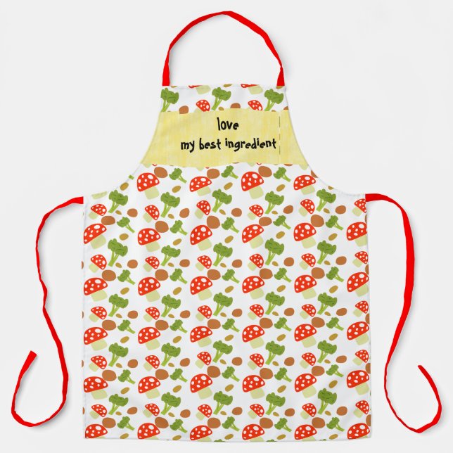 Delantal mi mejor ingrediente (Anverso)