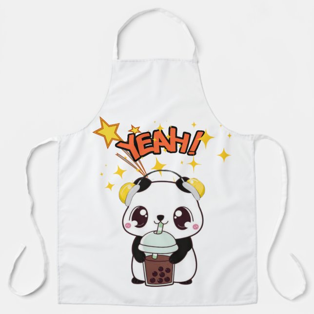 Delantal Mi Panda Adorable (Anverso)