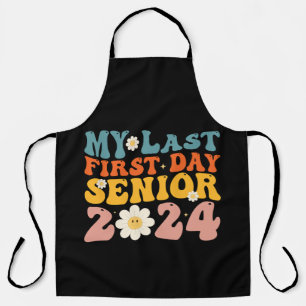 Delantal Mi última clase de primer día de 2024