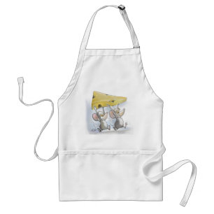 Delantal Mic & Mac Trayendo El Apron De Queso
