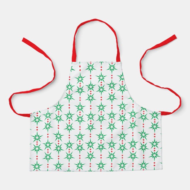Delantal Mid Mod Garland Pequeño Apron (Anverso)