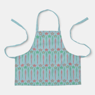 Delantal Mid Mod Icicles Apron Pequeño