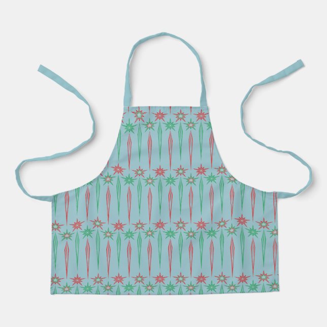 Delantal Mid Mod Icicles Apron Pequeño (Anverso)