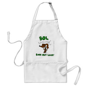 Delantal Midge "BOL Bark Out Loud" Apron