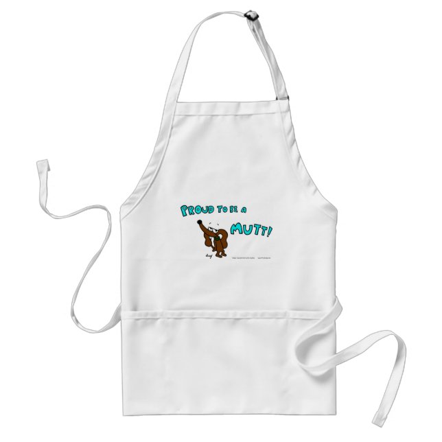 Delantal Midge PROUD TO BE A MUTT Apron (Frente)