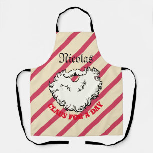 Delantal Mikitez santaclaus barba jengibre
