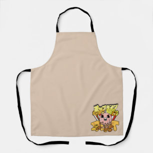 Delantal Mikitiez anime popcornking queso caramelo divertid