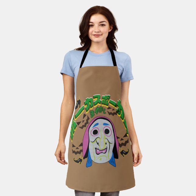 Delantal Mikitiez era bruja halloween espeluznante hocus po (Gastado)