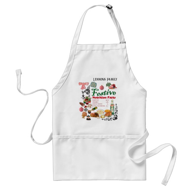Delantal Mikitiez festivechristmas recipe baking holiday (Frente)