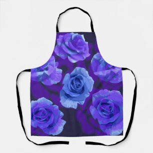 Delantal Mikitiez rosa azul flor valentín fantasía roca