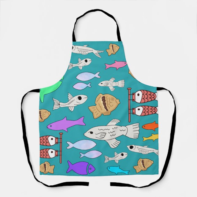 Delantal Mikitiez venus mermaid verano (Anverso)