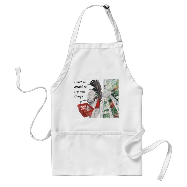 Delantal Mind Flayer Grocery Shopping Fantasy Art Apron (Frente)