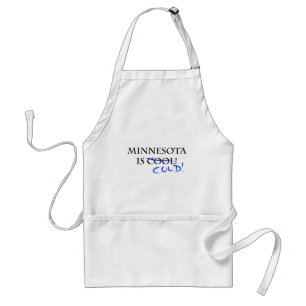 Delantal Minnesota es Guay - ¡y Frío!