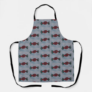 Delantal Mint Candy Apron