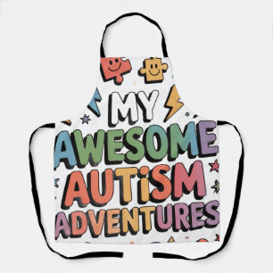 Delantal Mis Ventajas Increíbles de Autismo