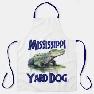Delantal Mississippi Yard Dog Apron