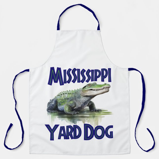 Delantal Mississippi Yard Dog Apron (Anverso)