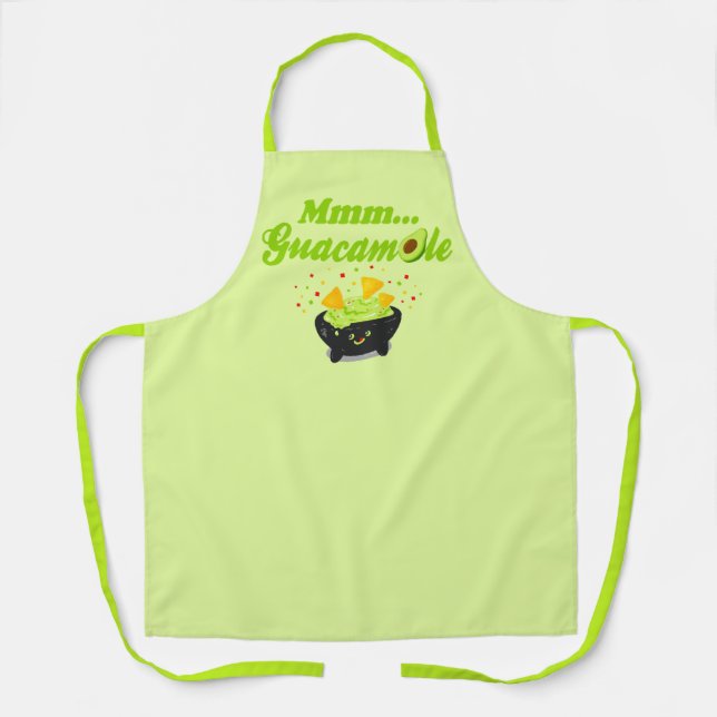 Delantal Mmm Guacamole (Anverso)