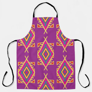 Delantal Moda Boho: Ornamento étnico sin foco