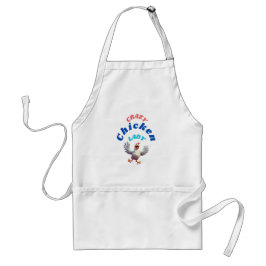 Delantal Moda de Cluckin: La loca dama de pollo Apron
