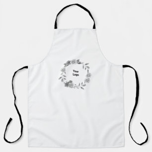 Delantal Moda DE ESTILO MÍNIMO MODERNO MONOGRAM ELEGANTE SI