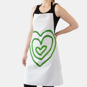 Delantal Moda DE ESTILO MÍNIMO MODERNO MONOGRAM ELEGANTE SI