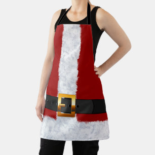 Delantal Moda festiva Santa Suit para todas estas vacacione